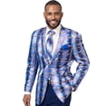 thumbnail image 1 of Kent & Park Blue Fashion Suit J18, 1 of 1