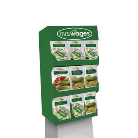 Kent Precision Foods Group W689-98425 Pickle Shipper Display Mix - 45 Count