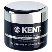 Kent SCT2 Shaving Cream Mens Cooling Menthol Shaving Cream Foam, Perfect Size for Travel or Home Lather Shaving Cream for Men Great for Sensitive Skin