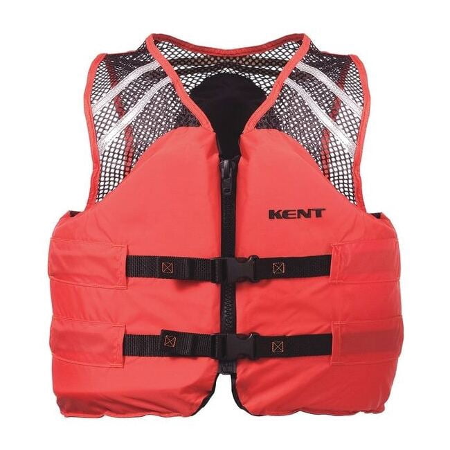 Kent Mesh Deluxe Vest Large Orange