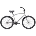 thumbnail image 1 of Kent Sea Change Beach Cruiser Bicycle, 26" Wheels, Adults Ages 14+, Silver, 1 of 10