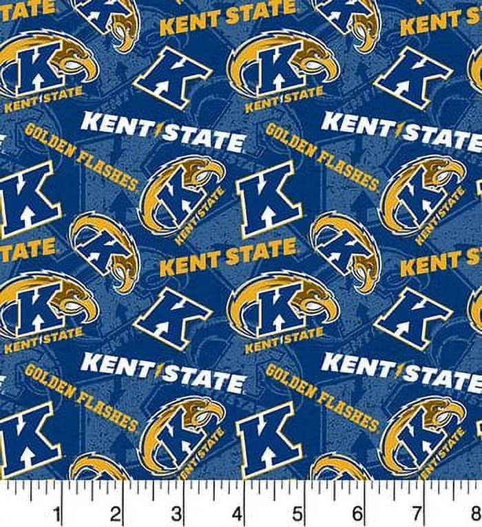 Kent State Pattern Kent State University 100% Cotton Quilting Fabric 44