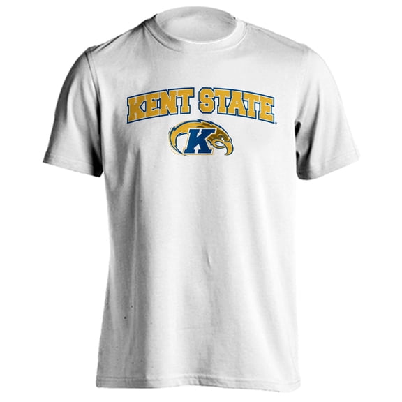 Kent State University Golden Flashes Classic Arch with Mascot Short Sleeve T-Shirt