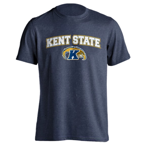 Kent State University Golden Flashes Classic Arch with Mascot Short Sleeve T-Shirt