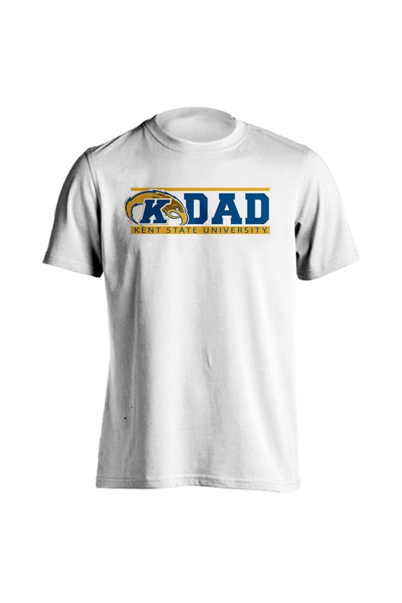 Kent State University Golden Flashes Dad Proud Parent Short Sleeve T-Shirt