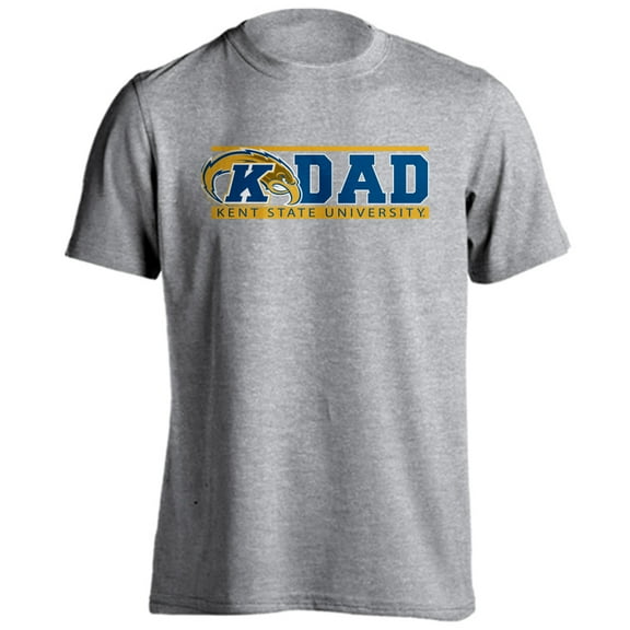 Kent State University Golden Flashes Dad Proud Parent Short Sleeve T-Shirt