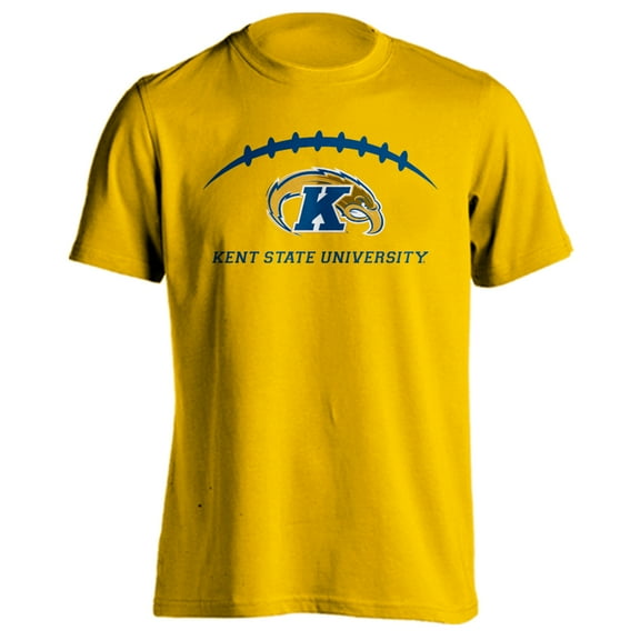 Kent State University Golden Flashes Football Laces Out Logo T-Shirt