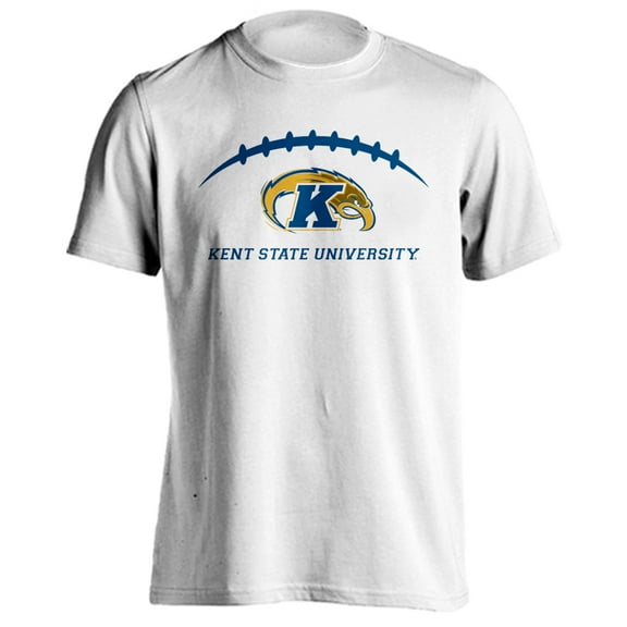 Kent State University Golden Flashes Football Laces Out Logo T-Shirt