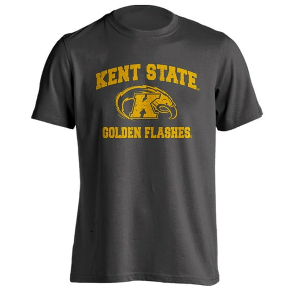 Kent State University Golden Flashes KSU Distressed Retro Short Sleeve T-Shirt