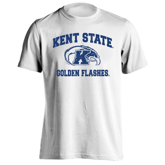 Kent State University Golden Flashes KSU Distressed Retro Short Sleeve T-Shirt