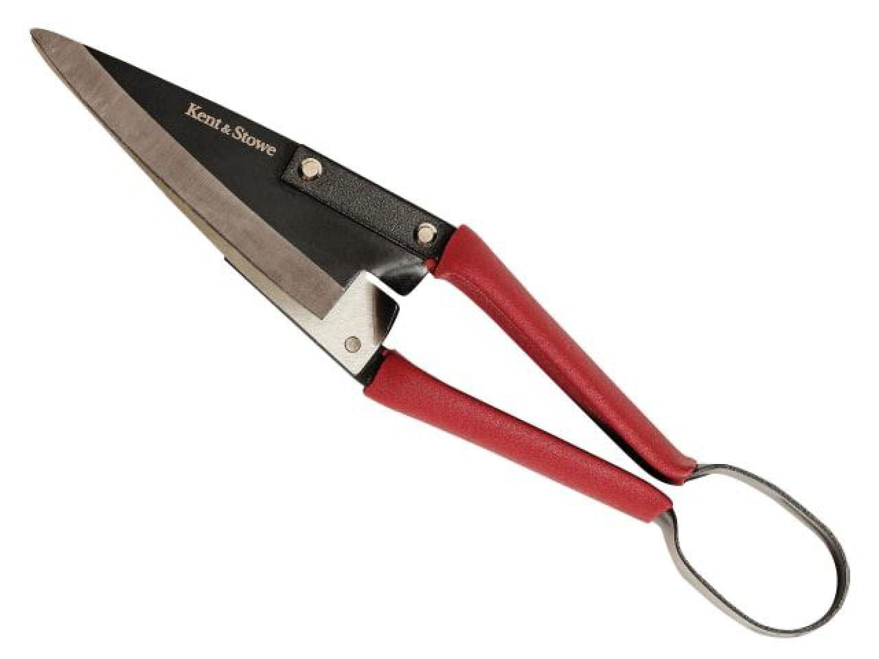 Kent & Stowe Large Topiary Shears – Carbon Steel Blades For Trimming Shrubs, Buxus, Holly & Yew