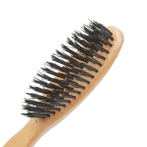 Kent Vegan Boar Bristle Hair Brush and Beard Brush for Men, Eco Friendly Bristle Brush for Smoothing Hair, Taming Beards and Mustaches