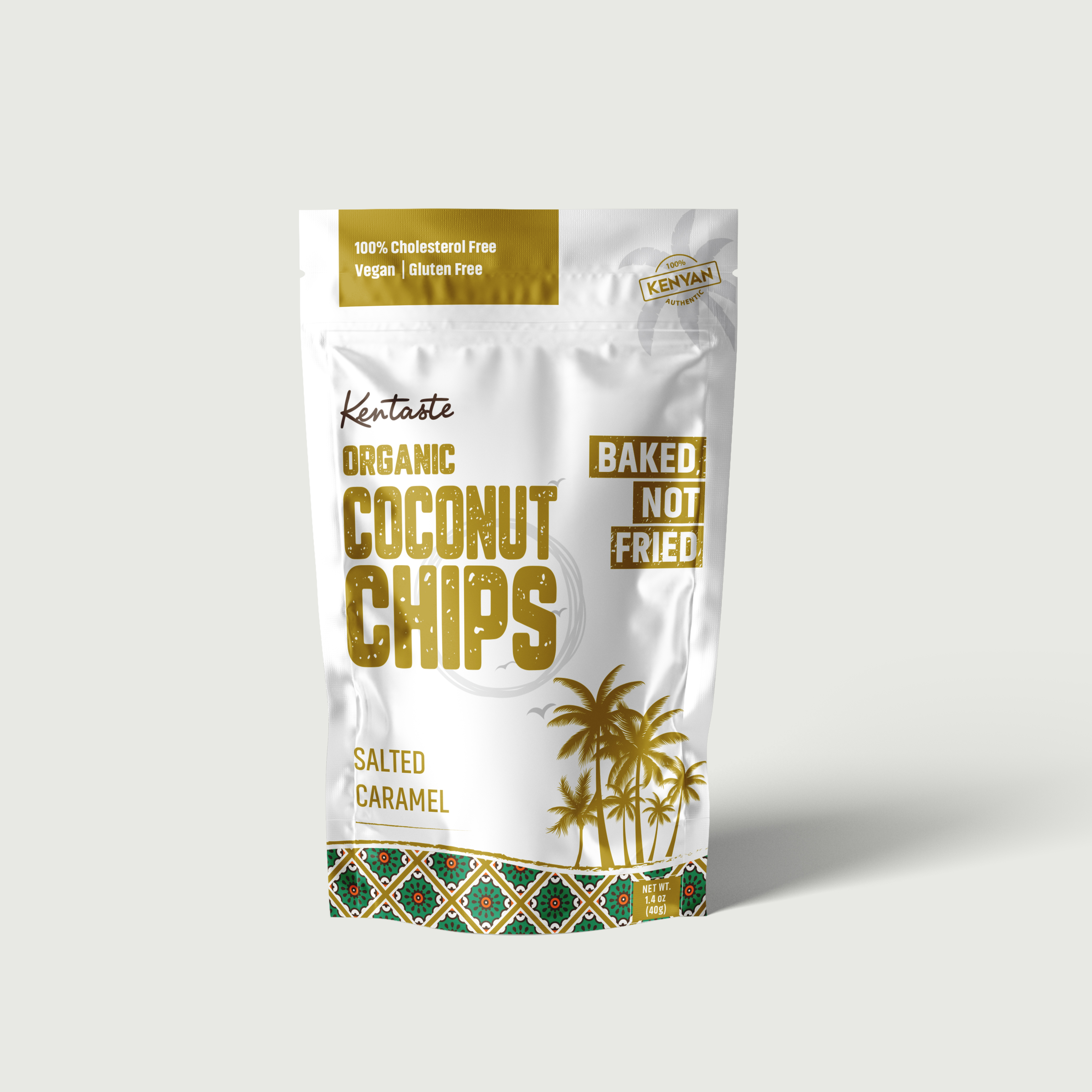 Kentaste Organic Coconut Chips; Shredded, Dried, and Baked Coconut