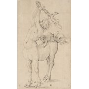 Kentaur und Putto (1513-15) Poster Print by Hans Baldung (18 x 24)