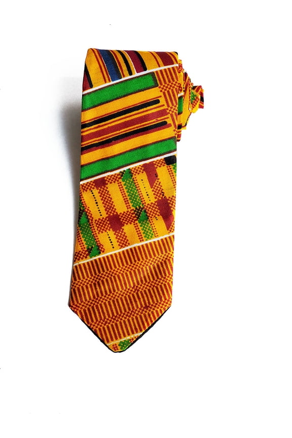 Kente African Print Necktie