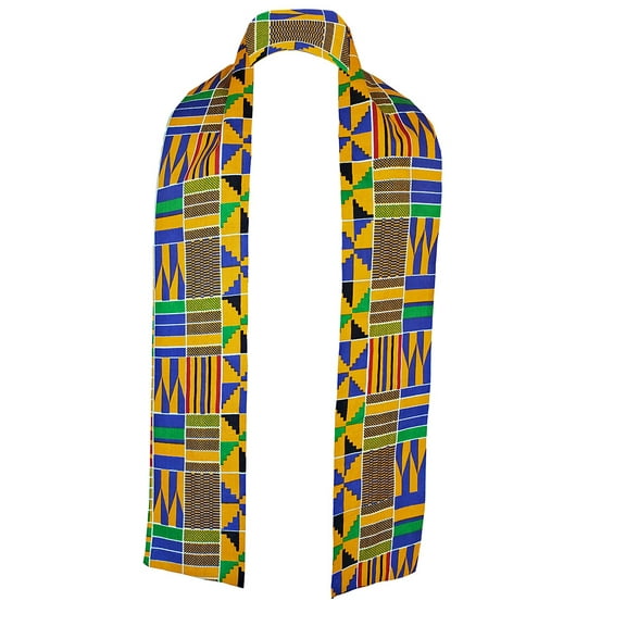 Kente African Print Stole/Sash