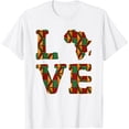 thumbnail image 1 of Kente Cloth Dashiki Print African Map Tribal Ethnic Ghana T-Shirt, 1 of 3