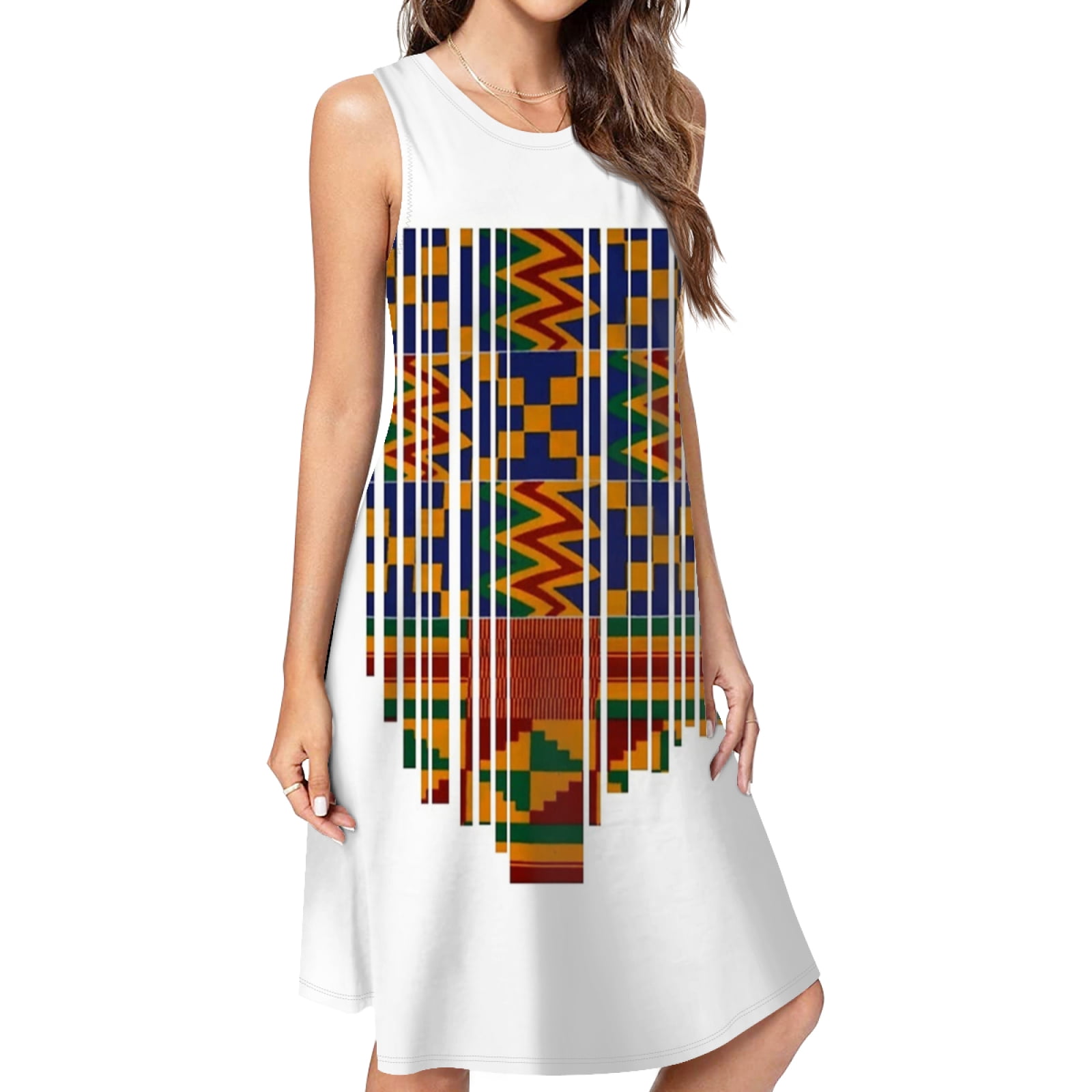 white christmas dresses African Dresses | Akia African Print Summer Dress