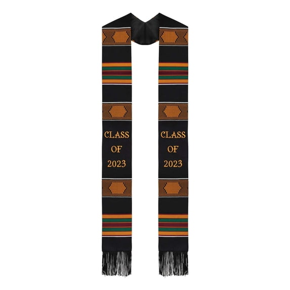 Endea Graduation Kente Multi-Color Graduation Stole