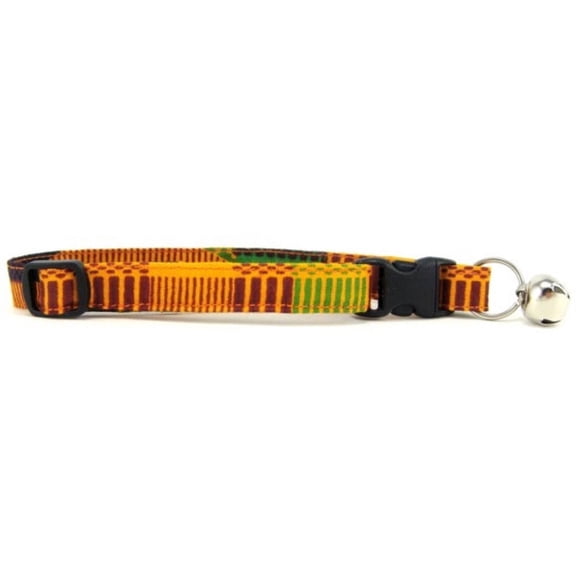 Kente Print Cat Collar