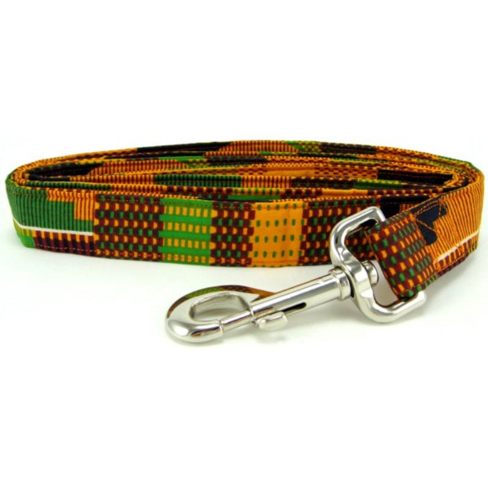 Kente Print Dog Leash - Size - Small