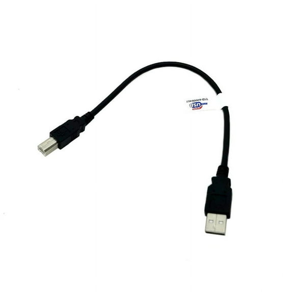 Kentek 1 Feet FT USB Cable Cord For HP DESKJET F4240 F4250 F4272 F4273 F4274 F4275 F4280 F4283 Printer Black