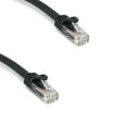 thumbnail image 1 of Kentek 10 Feet FT CAT6A UTP Patch Cable 24 AWG 600 MHz 10G 10Gbps Category 6a Unshielded Twisted Pair Snagless Molded Boot Ethernet RJ45 Network Internet Cord Black, 1 of 1