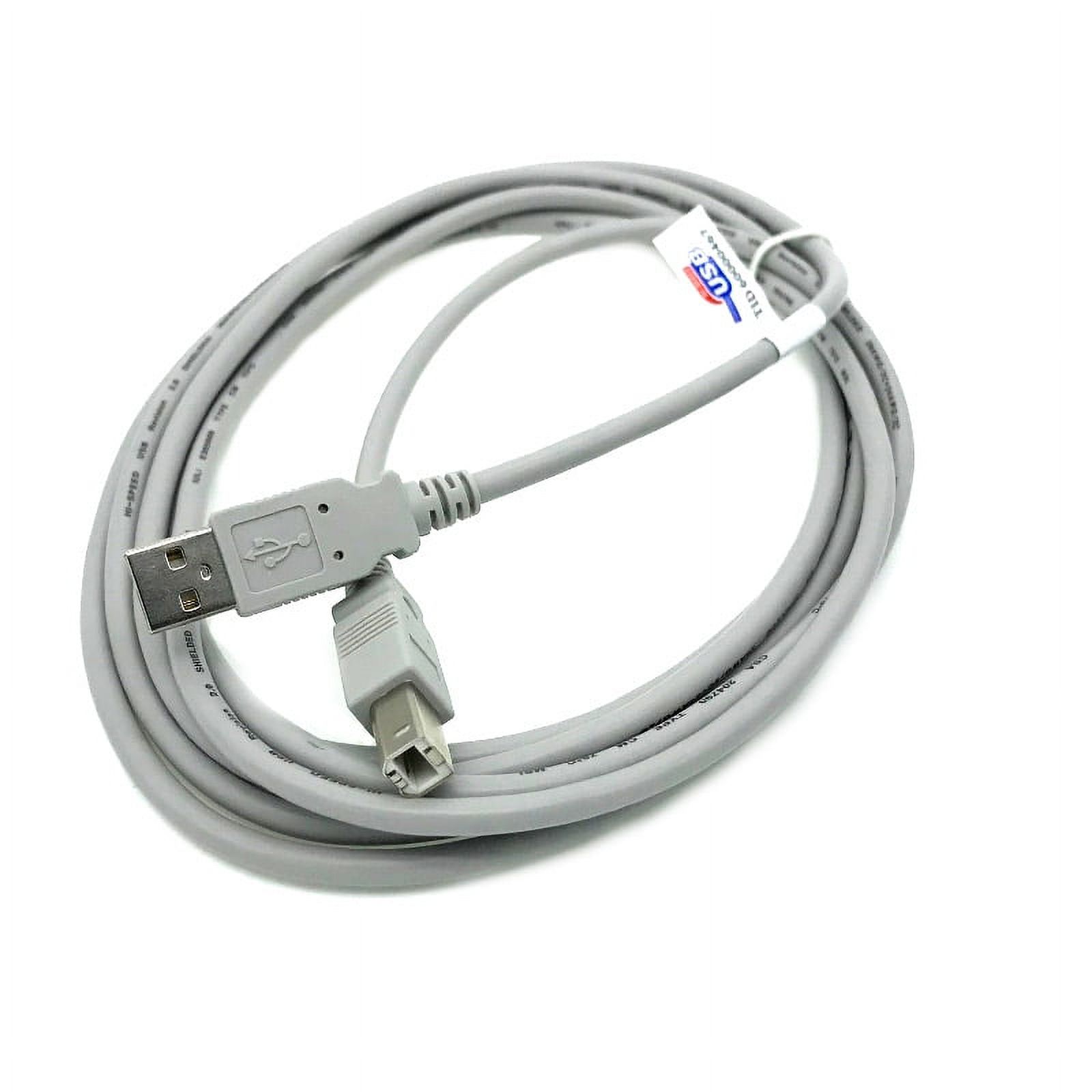 Kentek 10 Feet FT USB Cable Cord For NATIVE INSTRUMENTS TRAKTOR KONTROL TURNTABLE MIXER S5 D2 Z2 Beige - image 1 of 1