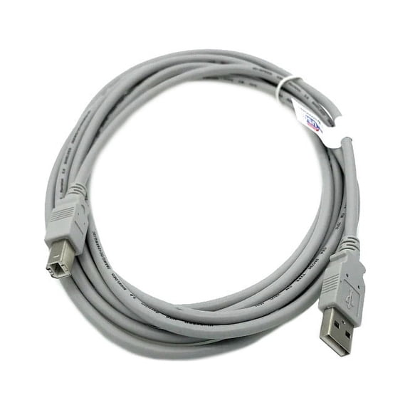 Kentek 10 Feet FT USB DATA PC Cable Cord For HERCULES MK2, MK4, 4-MX, RMX2 Mixer Controller Beige