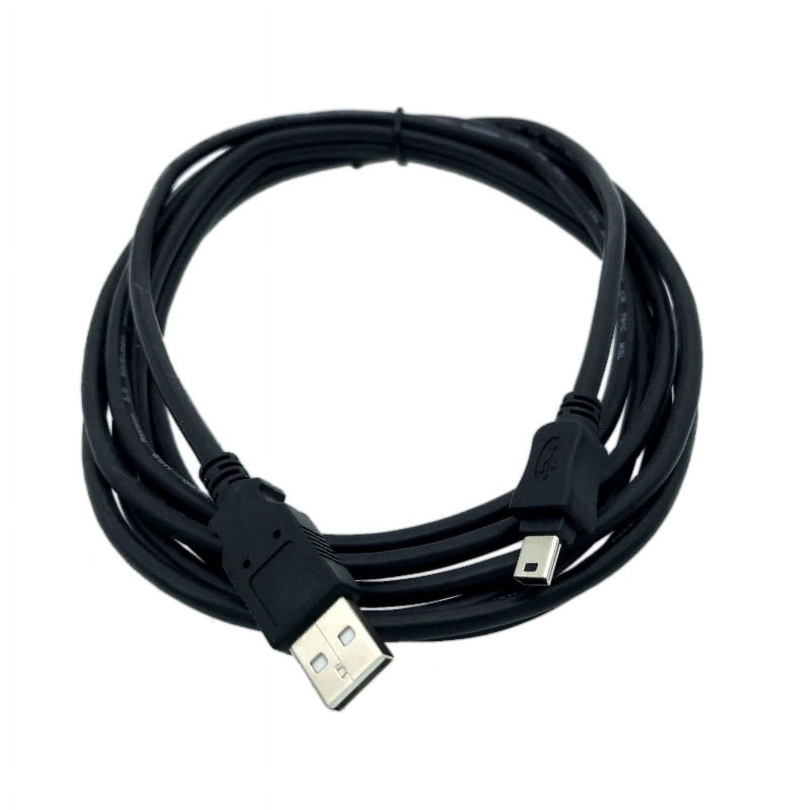 Vhbw Cavo Di Alimentazione Mini-USB 1,0 M – Nero – Compatibile Con Panasonic GS35, GS50, GS55, NV-GS120 E Altri - 2