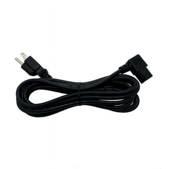 Kentek 10 Feet Right 90 Degree AC Power Cable Cord For MONSTER ROCKIN ROLLER 2, 3, RR2, RR3 Bluetooth Speaker