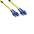 thumbnail image 1 of Kentek 10 Meter 10M Fiber optic cable SC to SC SC/SC single-mode duplex 9/125 2.0mm OD standard zipcore patch cord, 1 of 1