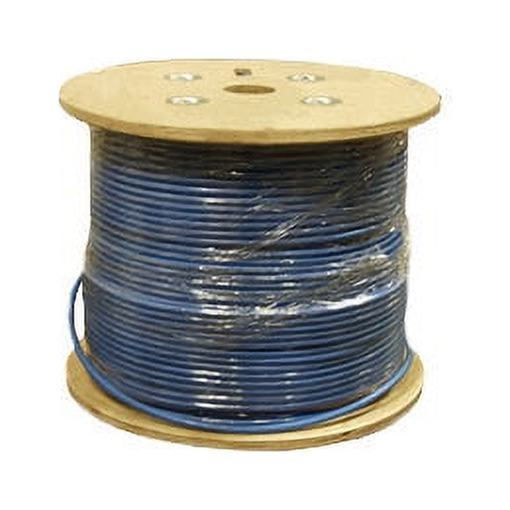 Kentek 1000 Feet FT CAT6A STP Solid Bulk Cable 24 AWG Bare Copper Wire ...