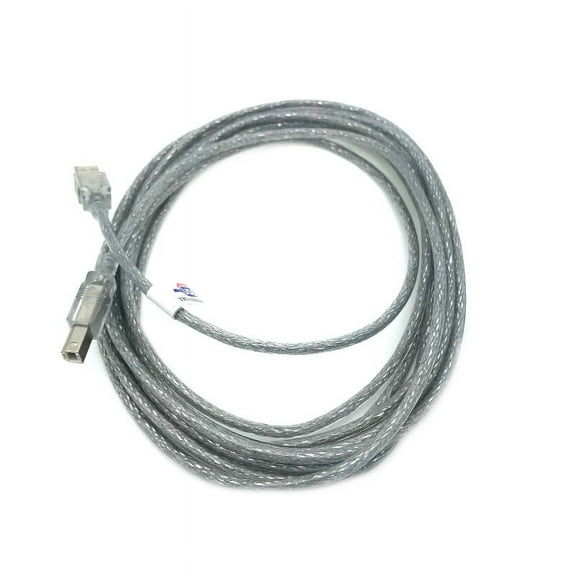 Kentek 15 Feet FT Clear USB Cable Cord For DYMO LABELWRITER 4XL THERMAL STICKER LABEL PRINTER