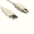 thumbnail image 1 of Kentek 15 Feet FT USB 2.0 Type A to B Cable 28 AWG Male High Speed M/M Cord Data Transfer Sync Charge Power For HDD Scanner Printer Modem Camera Beige, 1 of 1