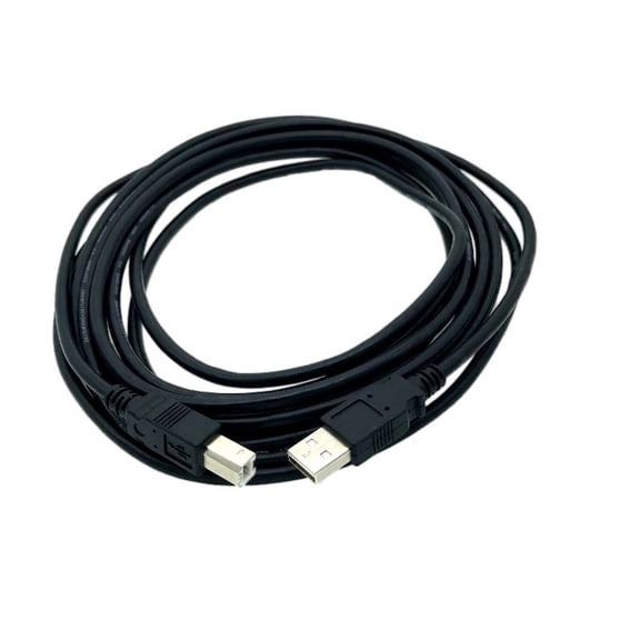 Kentek 15 Feet FT USB Cable Cord For ZEBRA ZP200 ZP400 ZP450 ZP500 ZP505 ZP550 LABEL PRINTER