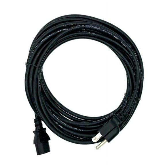 Kentek 25 Feet Ft AC Power Cable Cord for LG TV 47LD450 47LD520 47LG20 47LH30 47LH40 47LH300C 47LH50