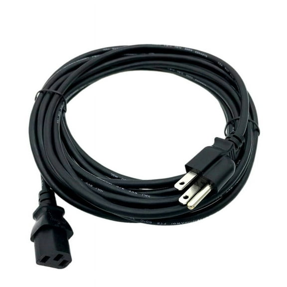 Kentek 25 Feet Ft AC Power Supply Cord Cable Plug for Microsoft Xbox One 1 Brick Charger Adapter