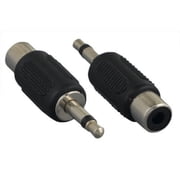 Kentek 3.5mm AUX male to RCA mono female adapter connector auxiliary stereo audio M/F