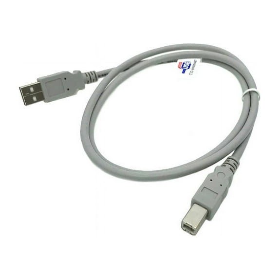 Kentek 3 Feet FT Beige USB Cable Cord For HP OFFICEJET J5740 6230 6978 7720 7740 8216 8615 8715