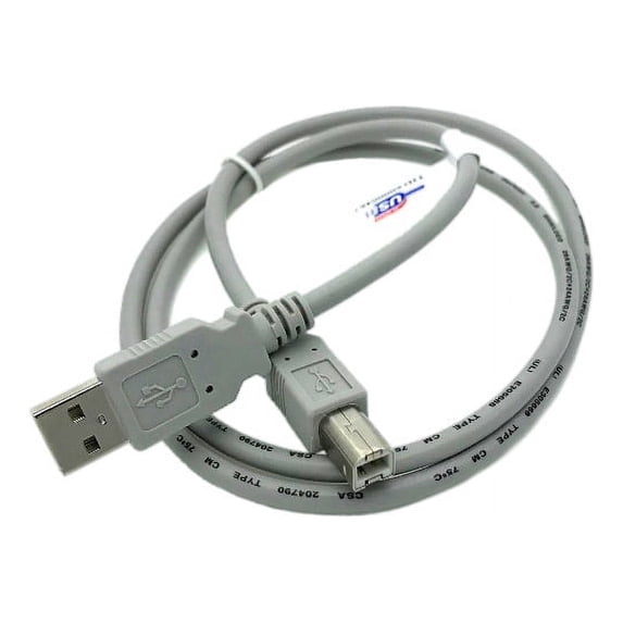 Kentek 3 Feet FT Beige USB Cable Cord For YAMAHA PSR-E333 PSR-E343 PSR-E353 PSR-E363 P71 NP-12 NP-32
