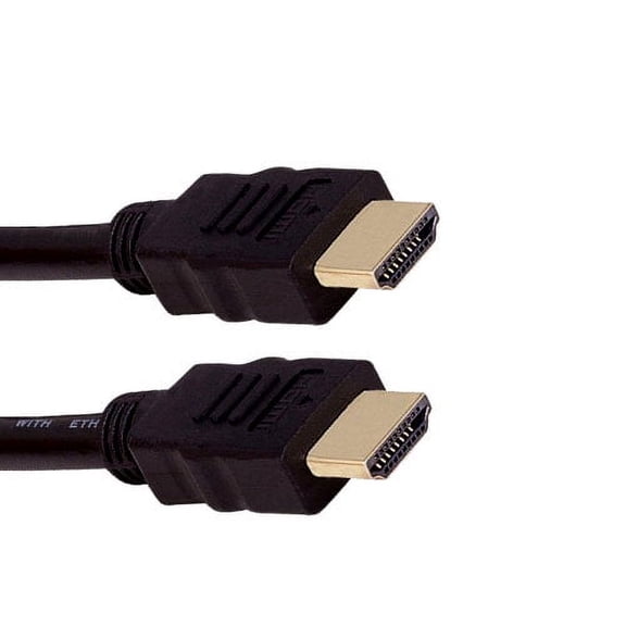 Kentek 3 Feet FT High Speed HDMI 1.4 Cable with Ethernet 4K 3D Male to Male M/M 28 AWG Gold-Plated Connector Cord HDTV LED LCD TV Monitor Display Black