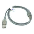 thumbnail image 1 of Kentek 3 Feet FT USB Cable Cord For BROTHER MFC-L2700DW MFC-J5930DW MFC-J6535DW MFC-L8900CDW Printer Clear, 1 of 1