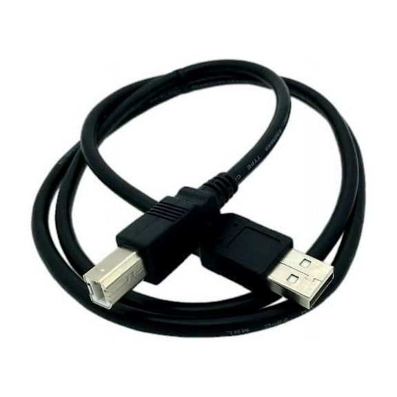 Kentek 3 Feet FT USB DATA PC Cable Cord For RANE SL1 SL2 SL3 SL4 SERATO SCRATCH LIVE DJ Interface Black