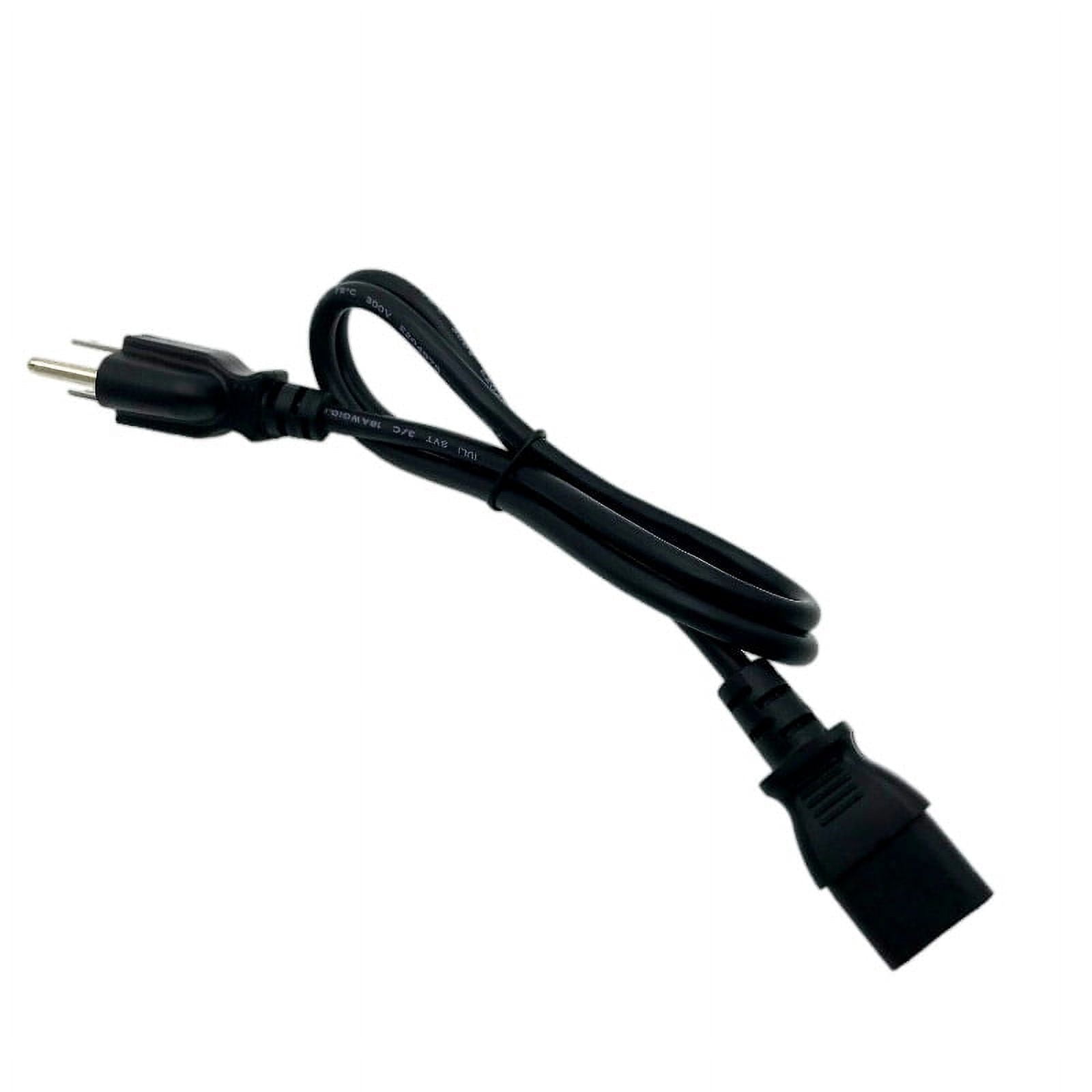 Kentek 3 Feet Ft AC Power Supply Cord Cable Plug for Microsoft Xbox 360