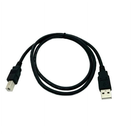 Kentek 3 Feet USB Cable Cord for CANON PIXMA Printer MG2522 MG2525 MG3022 MG6820 TS6020 TS8020 Black