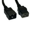thumbnail image 1 of Kentek 6 Feet 3 Prong AC Power Cord IEC320 C19 to C20 Extension Cable 14 AWG 15A 250V Heavy Duty Black for Servers/Routers/Network Switches/Blade Server Enclosures, 1 of 1