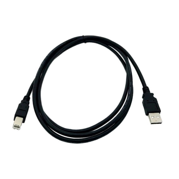 Kentek 6 Feet FT USB Cable Cord For BROTHER Sewing Machine HE120 RS240 XL3750 LS-590 R4240 Black