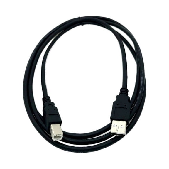 Kentek 6 Feet FT USB Cable Cord For CANON Printer MP170 MP180 MP550 MP810 MP830 MX512 MX882 MX892 Black