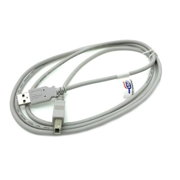 Kentek 6 Feet FT USB Cable Cord For KORG Keyboard Controller TRITON TAKTILE TRTK25 TRTK49 TRTK61 Beige